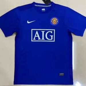 07/08 Manchester united away in blue
