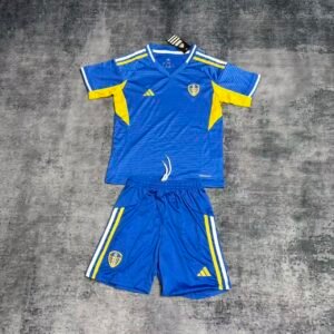 Kids 2025/26 Leeds United Away Kit Sizes 16-28