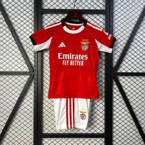 25/26 Kids Benfica Home Size: 16-28