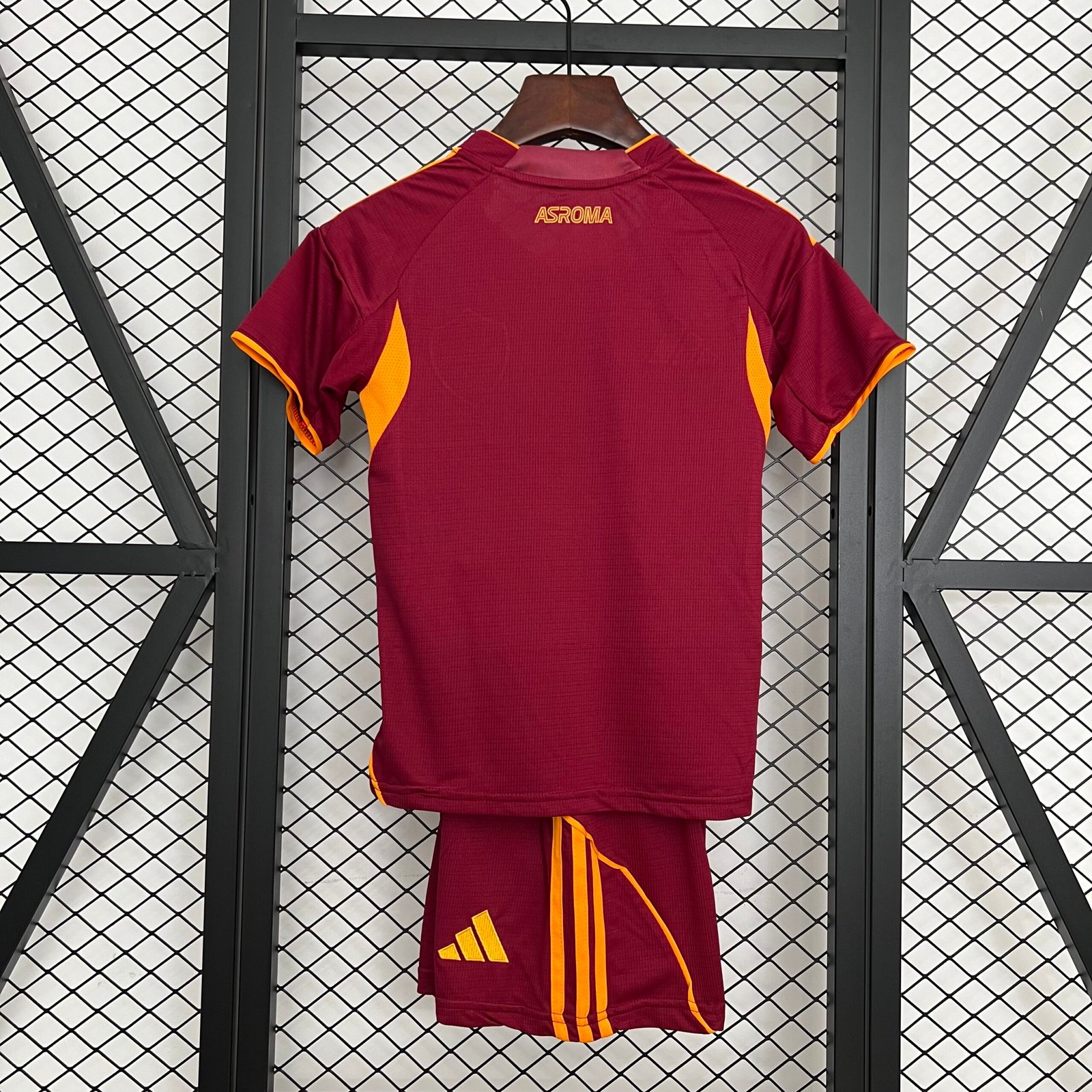 25/26 Kids AS Roma Home Size: 16-28 - Image 4