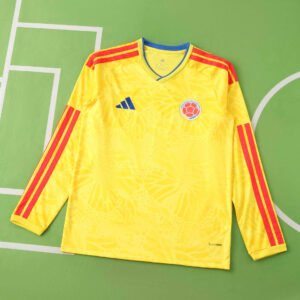 2026 FIFA World Cup Colombia home Long sleeved Fan version