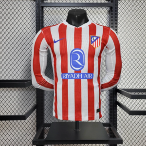 25/26 Player Atletico Madrid home long sleeve S-XXL