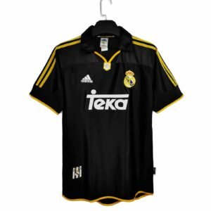 Retro 99-01 RM black soccer jersey size S-XXL
