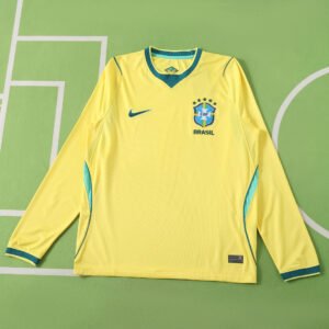 2026 FIFA World Cup Brazil home Long sleeved Fan version