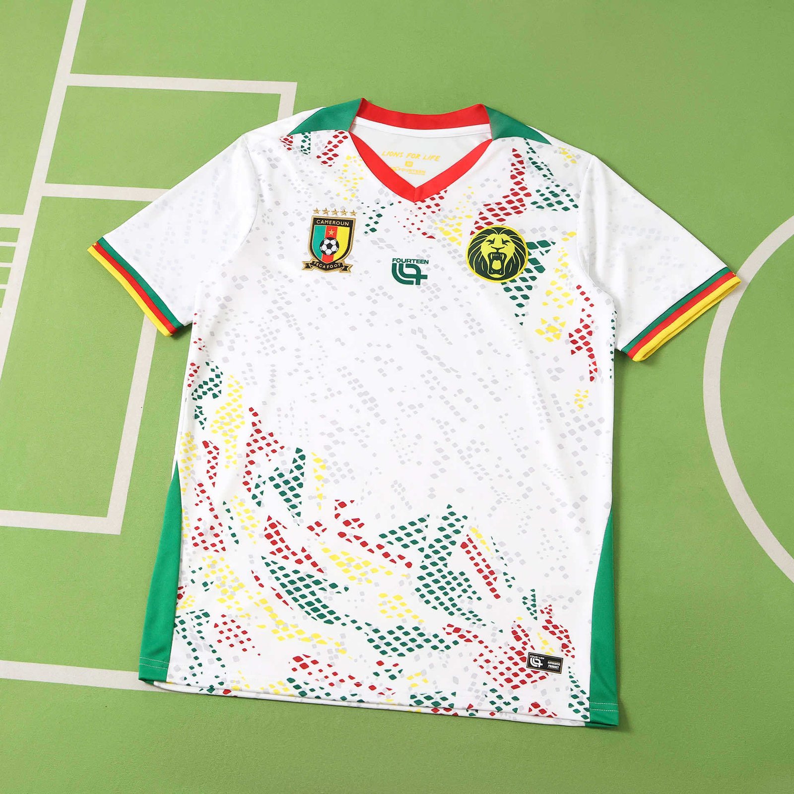 2026 The Republic of Cameroon white Fan version