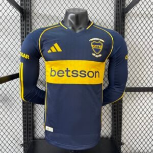 Player 25/26 Boca home long-sleeved S-4XL