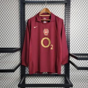 Retro 05-06 Arsenal Home Long Sleeve Size S-XXL