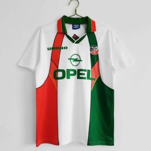 Retro 94-96 Ireland white soccer jersey size S-2XL