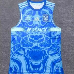 2526老虎客场 蓝色 背心S-3XL