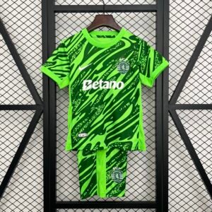 25/26 Sporting Lisbon Goalkeeper Green Size: 16-28