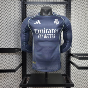 25/26 Player Real Madrid away long sleeve S-XXL
