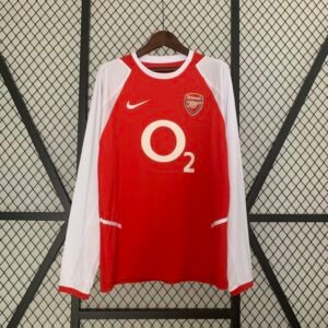 Retro long sleeve Arsenal 02/04 Home S-XXL