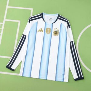 2026 FIFA World Cup Argentina home Long sleeved Fan version