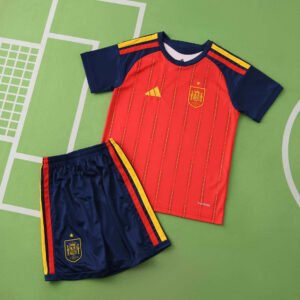 2026 FIFA World Cup Spain home Kids kit