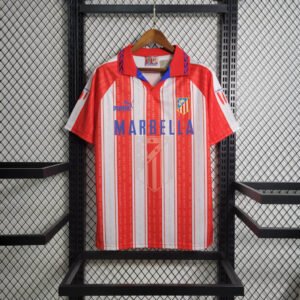 Retrô 95-96 Atlético Madrid home S-xxl