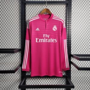 Retro 14-15 Long Sleeve Real Madrid away size S-XXL