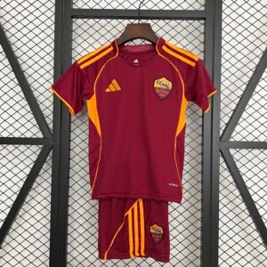 25/26 Kids AS Roma Home Size: 16-28