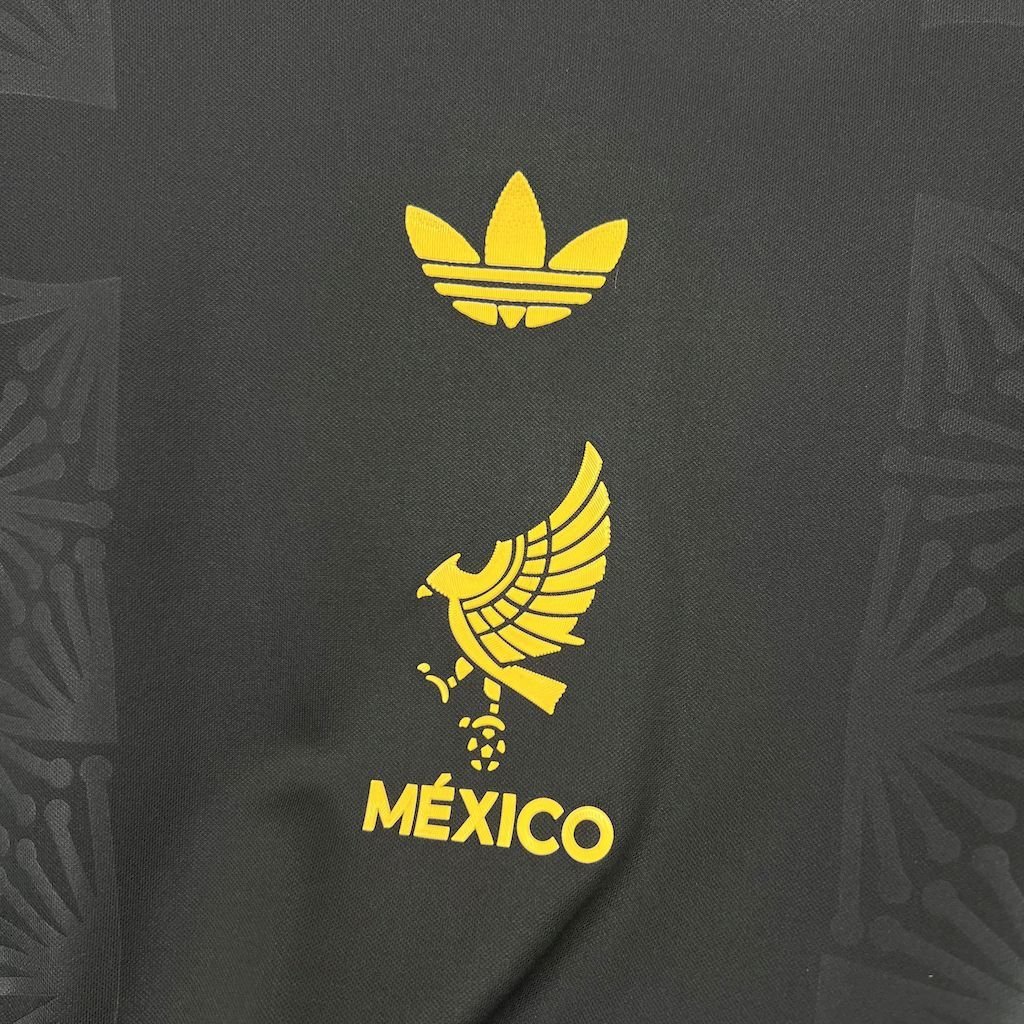Mexico 2025/26 Gold- Black Jersey - Image 3