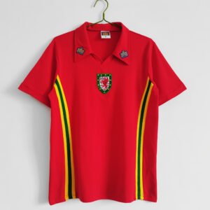 Retro 76-79 Wales home jersey S-2XL