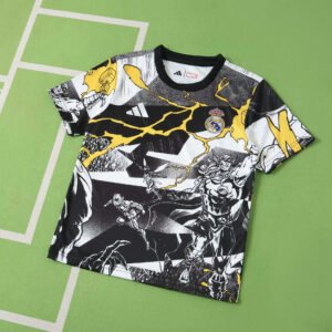 2526 season Real Madrid CF Marvel White Concept Kids kit