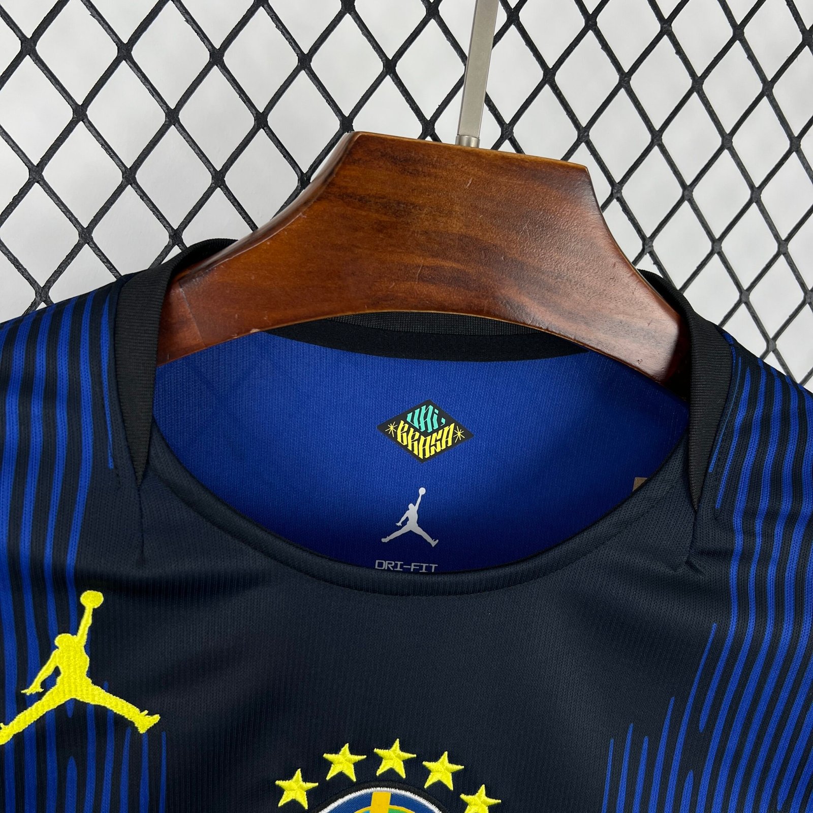 Mens Brazil 2026 World Cup Away Long Sleeve Jersey - Image 4