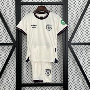 25/26 Kids West Ham United away Size: 16-28