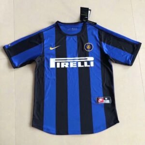 Retro 99-00 inter home soccer jersey size S-2XL