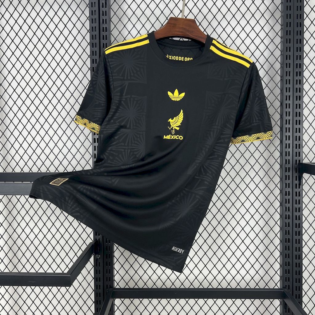 Mexico 2025/26 Gold- Black Jersey