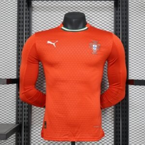 25/26 player Portugal Home Long Sleeve S-XXL