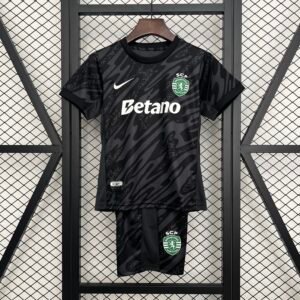 25/26 Sporting Lisbon Goalkeeper Black Size: 16-28
