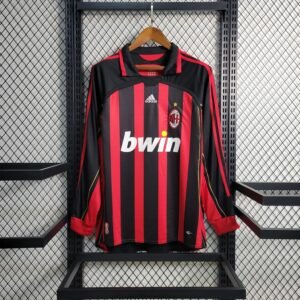 Retro Long Sleeve 2006-07 AC Milan Home Size S-XXL