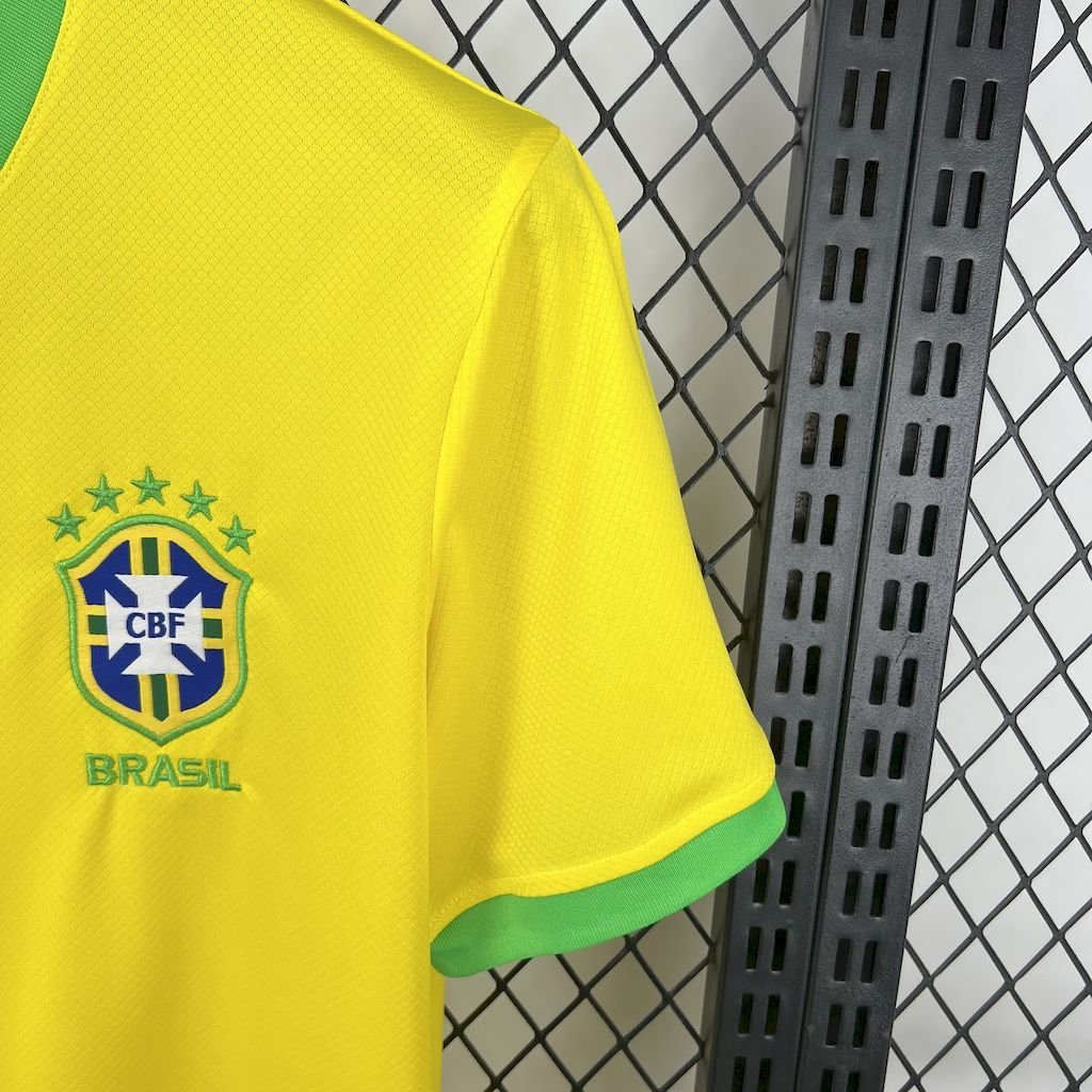 Brazil 2025/26 Jordan Yellow Special Edition Jersey - Image 2