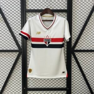 25/26 Women Sao Paulo Home all sponsors Jersey S-XXL