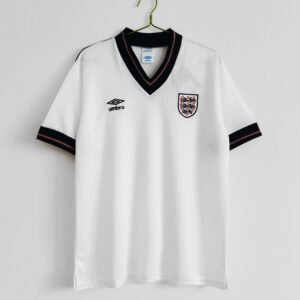 Retro 84-87 England home soccer jersey size S-2XL