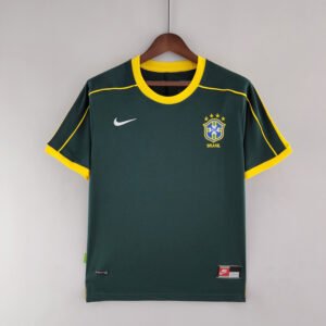 Retro Goalkeeper Brazil 1998 Dark Green S-XXL