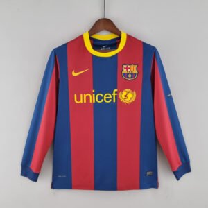 Retro Barcelona Long Sleeve 2006 UEFA Champions League Home S-XXL