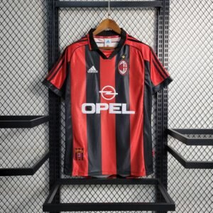 Retro 1998/99 AC Milan Home Size S-XXL