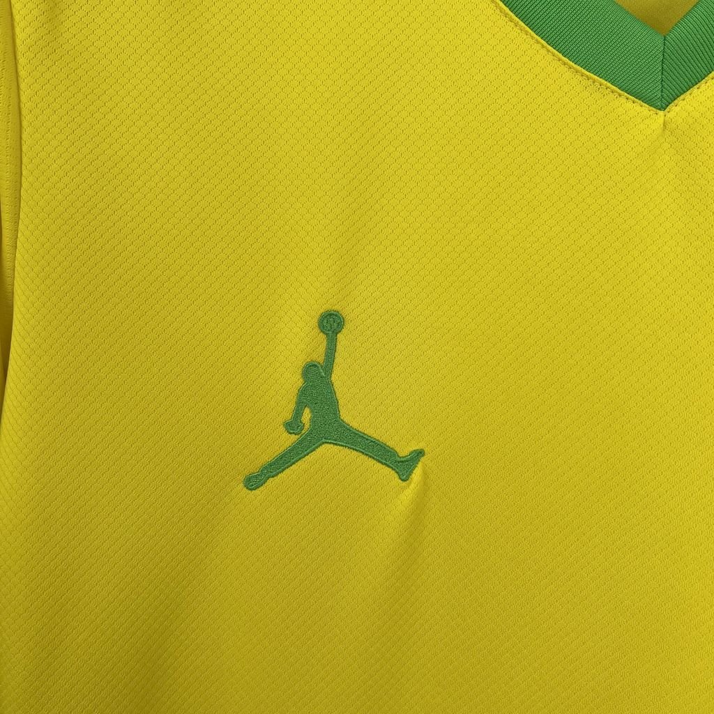 Brazil 2025/26 Jordan Yellow Special Edition Jersey - Image 3