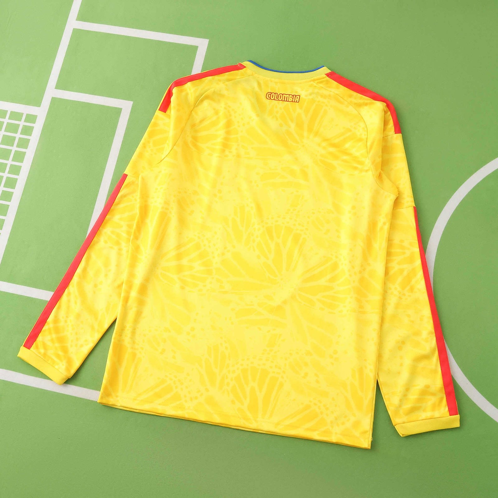 2026 FIFA World Cup Colombia home Long sleeved Fan version - Image 4