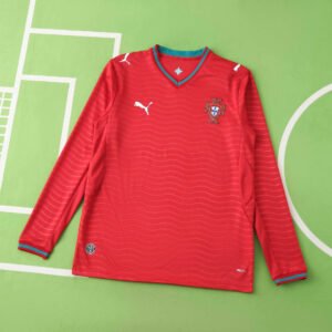 2026 FIFA World Cup Portugal home Long sleeved Fan version