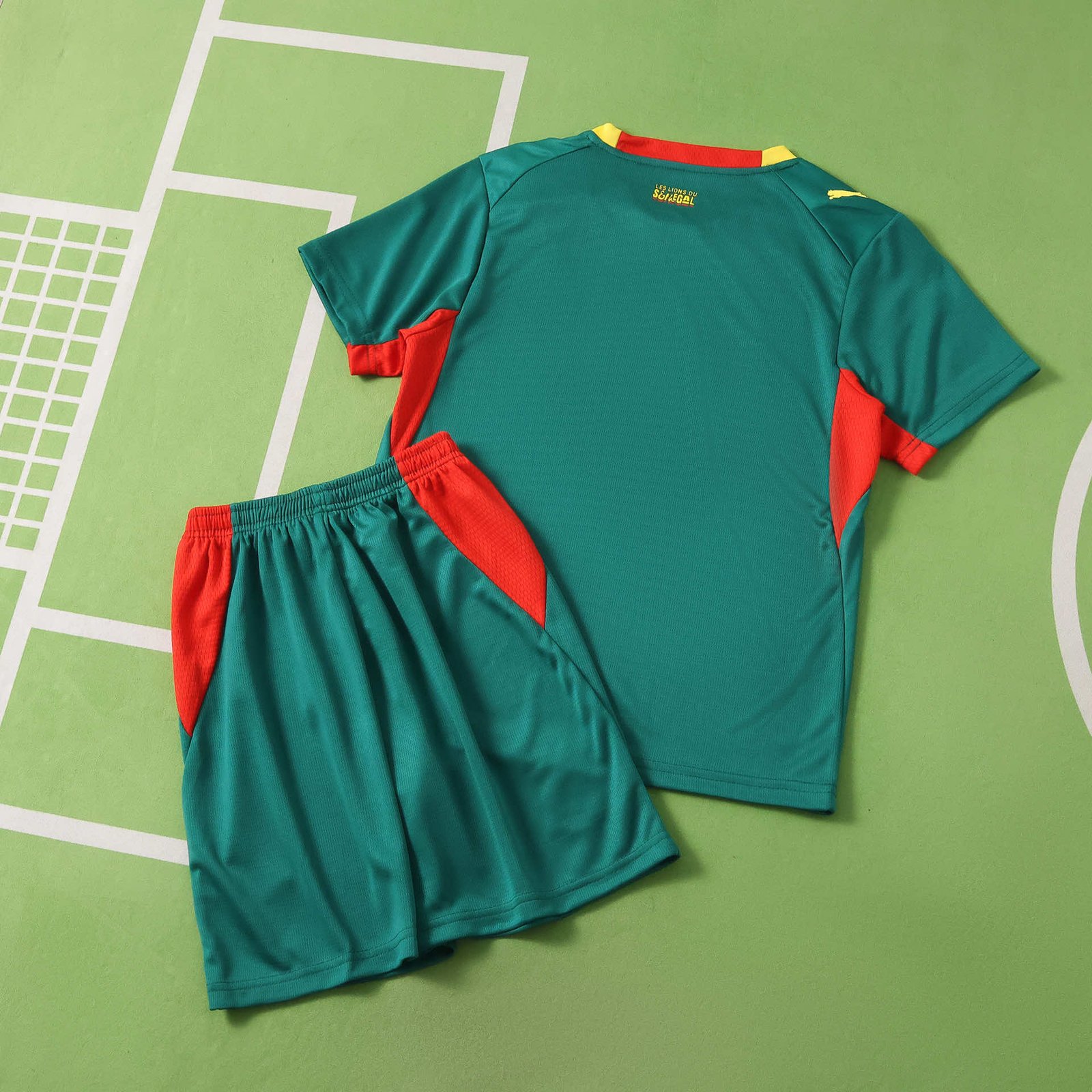 2026 FIFA World Cup Senegal home Kids kit - Image 3