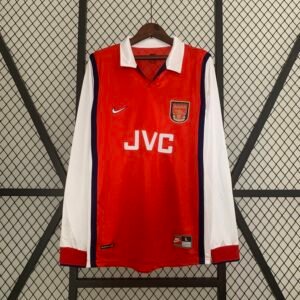 Retro long sleeve Arsenal 98/99 Home S-XXL