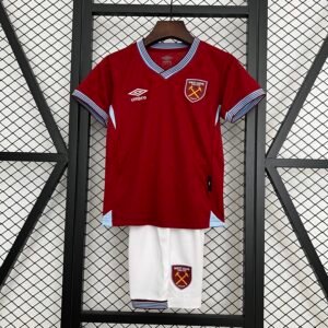 25/26 Kids West Ham United Home Size: 16-28