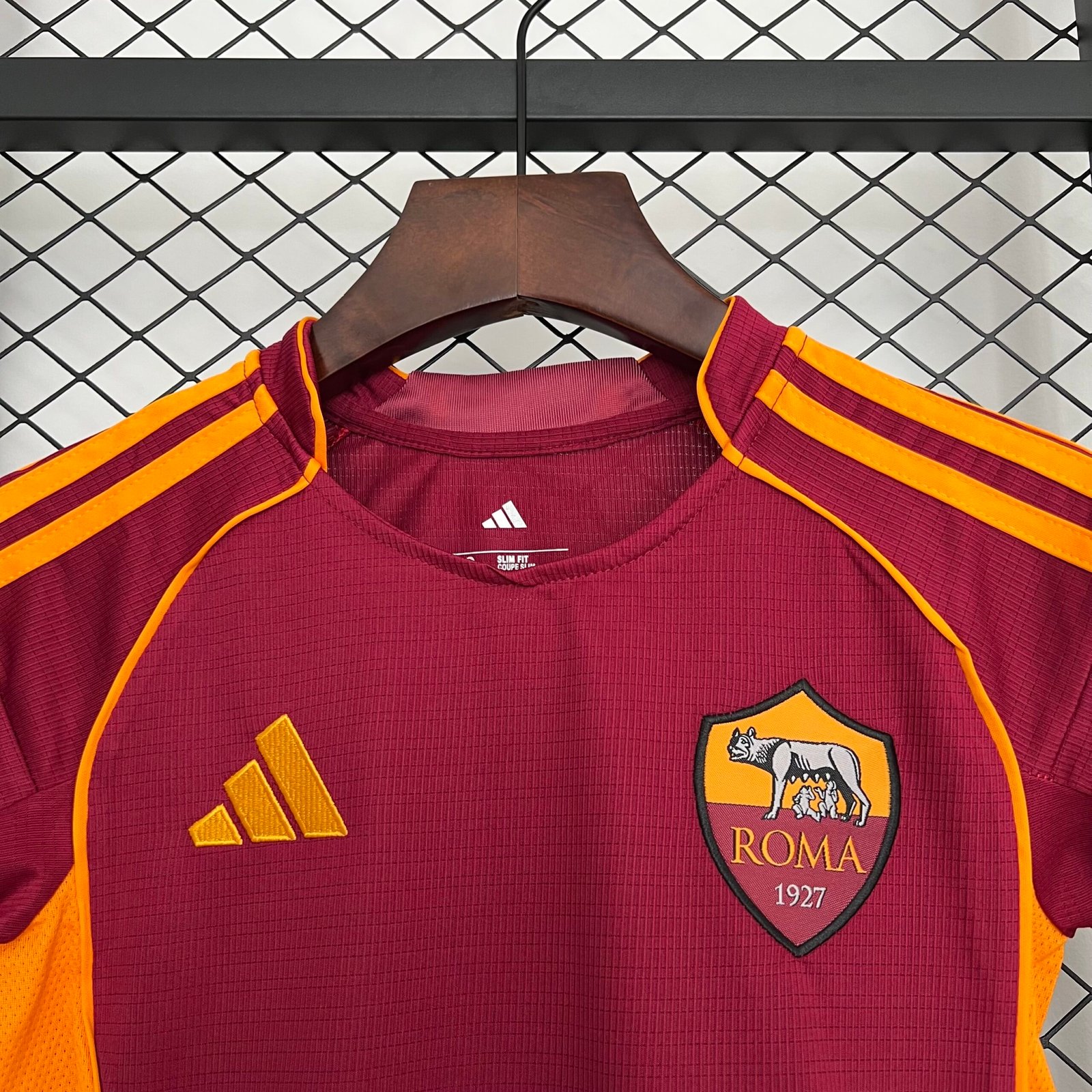 25/26 Kids AS Roma Home Size: 16-28 - Image 3