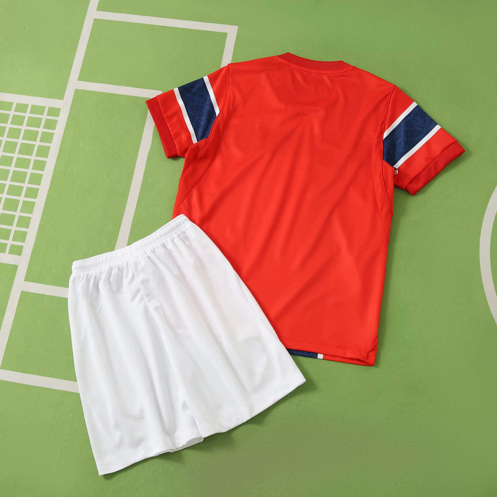 2026 FIFA World Cup Norway home Kids kit - Image 2