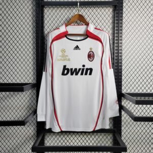 Retro Long Sleeve 2006-07 AC Milan Away Size S-XXL