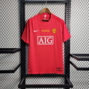Retro 07-08 M-U Champions League version home S-XXL